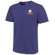 Clemson Tigers Image One Campus Stickers Comfort Colors Tee